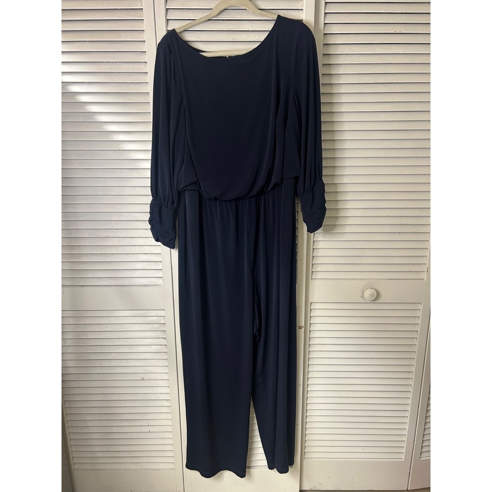 Vince Camuto Navy Jumpsuit Size 16W